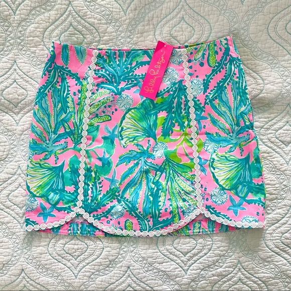 Lilly Pulitzer Patty Skort, Mandevilla Baby, sz 6